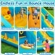 preview thumbnail 13 of 29, Inflatable Bounce House with Water Slide for Kids Includes Air Blower