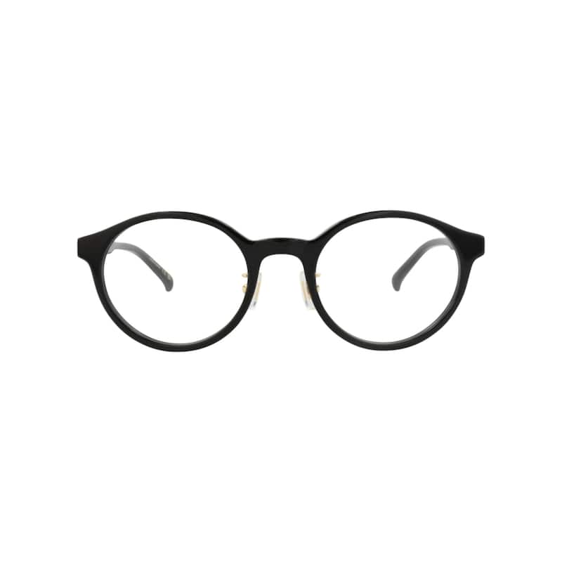 Dunhill Round-Frame Recycled Acetate Optical Frames - Black Black Transparent - Black