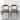 GDFStudio - Daisy Mid-Century Modern Fabric Dining Chair with High-density Foam Padded Seat & Wood Frame, Set of 2 - 18.5"W