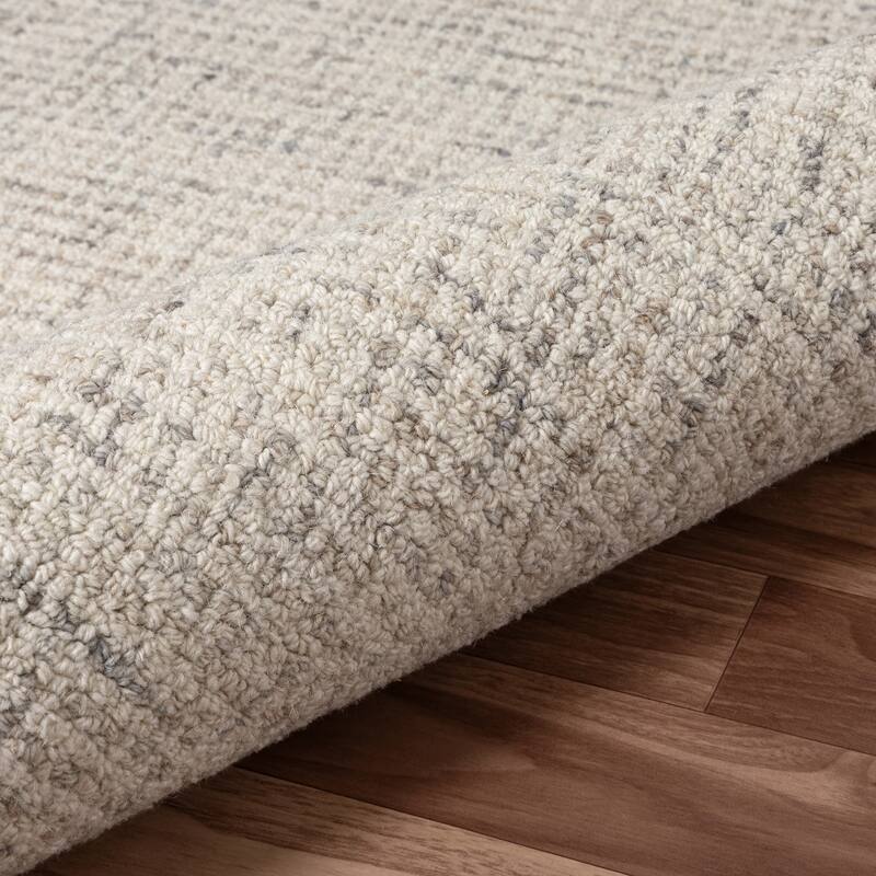 Noah Contemporary Geometric Wool Indoor Area Rug by Sevita
