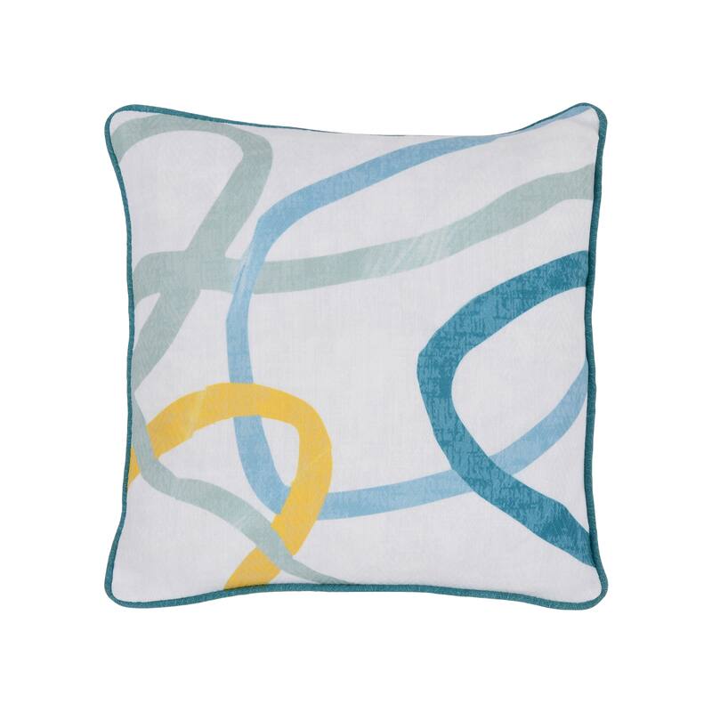 Villa by Classic Home Fulton 18x18 Performance Fabric Throw Pillow