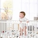 preview thumbnail 4 of 4, Sweet Jojo Designs Red Blue Construction Truck Boy 2 Pack Fitted Crib Sheets Transportation Bulldozer Tire Track Black and White