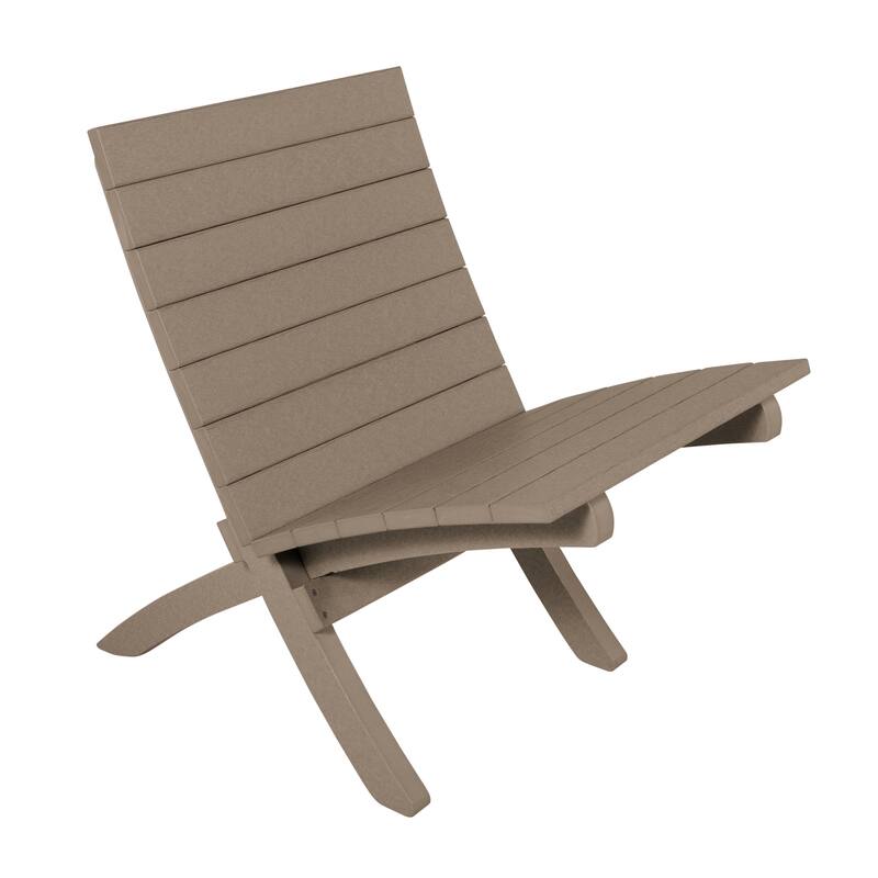 BAHIA VERDE OUTDOORS Haven Modern Side Chair - Cabana Tan