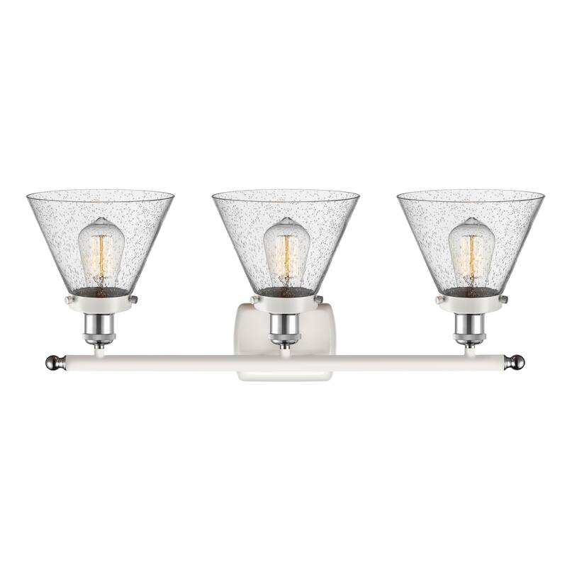 Innovations Lighting Ballston Urban Cone - 3 Light 28" Bath Vanity Light