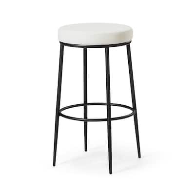 Maven Lane Stella Metal Kitchen Dining Stool