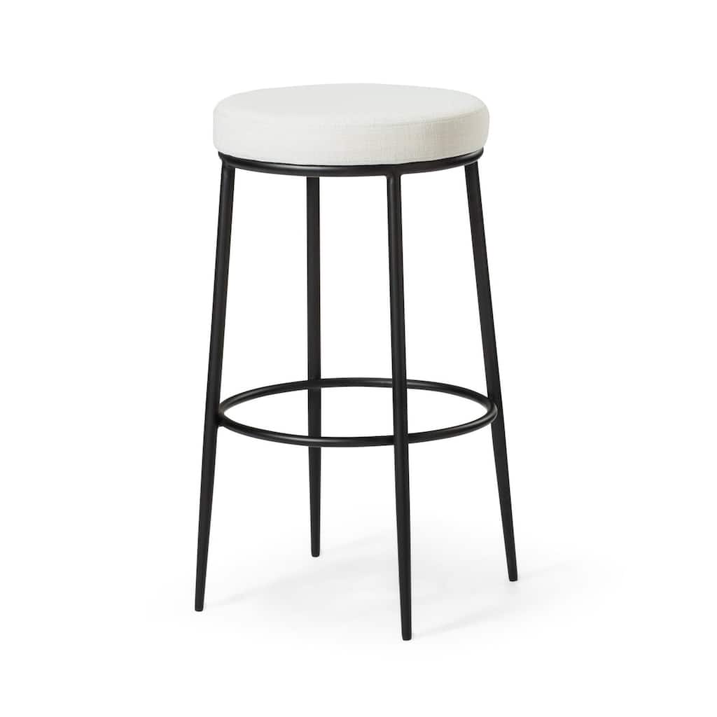Maven Lane Stella Metal Kitchen Dining Stool