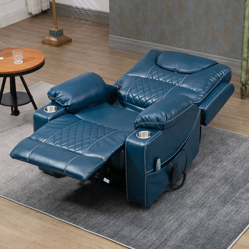 Upgraded Flagship Dual Motor Independent Control Oversized 180° Lay Flat Power Lift Recliner Chair