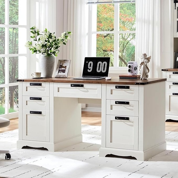 Office desk farmhouse discount