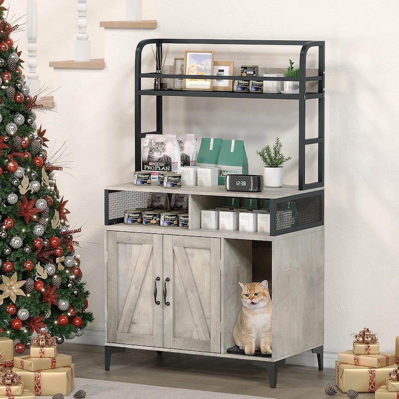 Cat Litter Box Enclosure