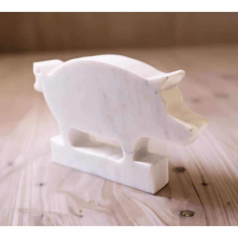 White Marble Rooster-White - Small