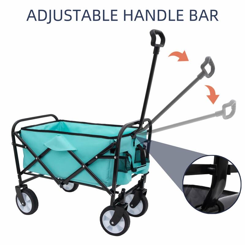 Minimeetall Multi-Use Bag & Collapsible Foldable Wagon Cart