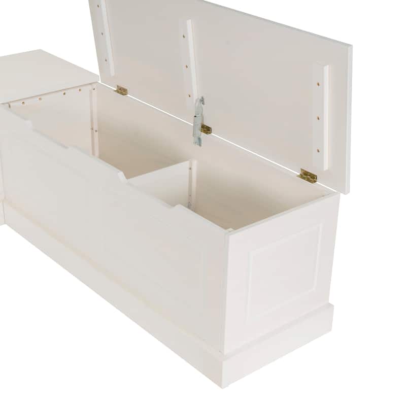 Josie L-shaped Backless Breakfast Nook Bench