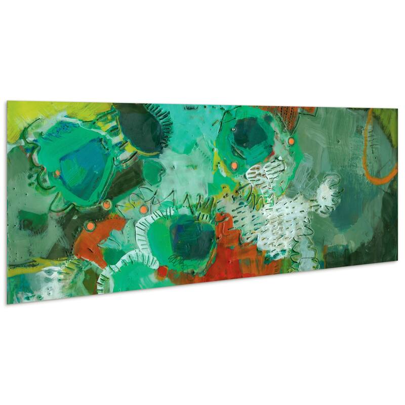 Empire Art"Lolly I" Frameless Tempered Art Glass Wall Art