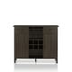 preview thumbnail 11 of 10, Furniture of America Madrid Contemporary 5-shelf Buffet