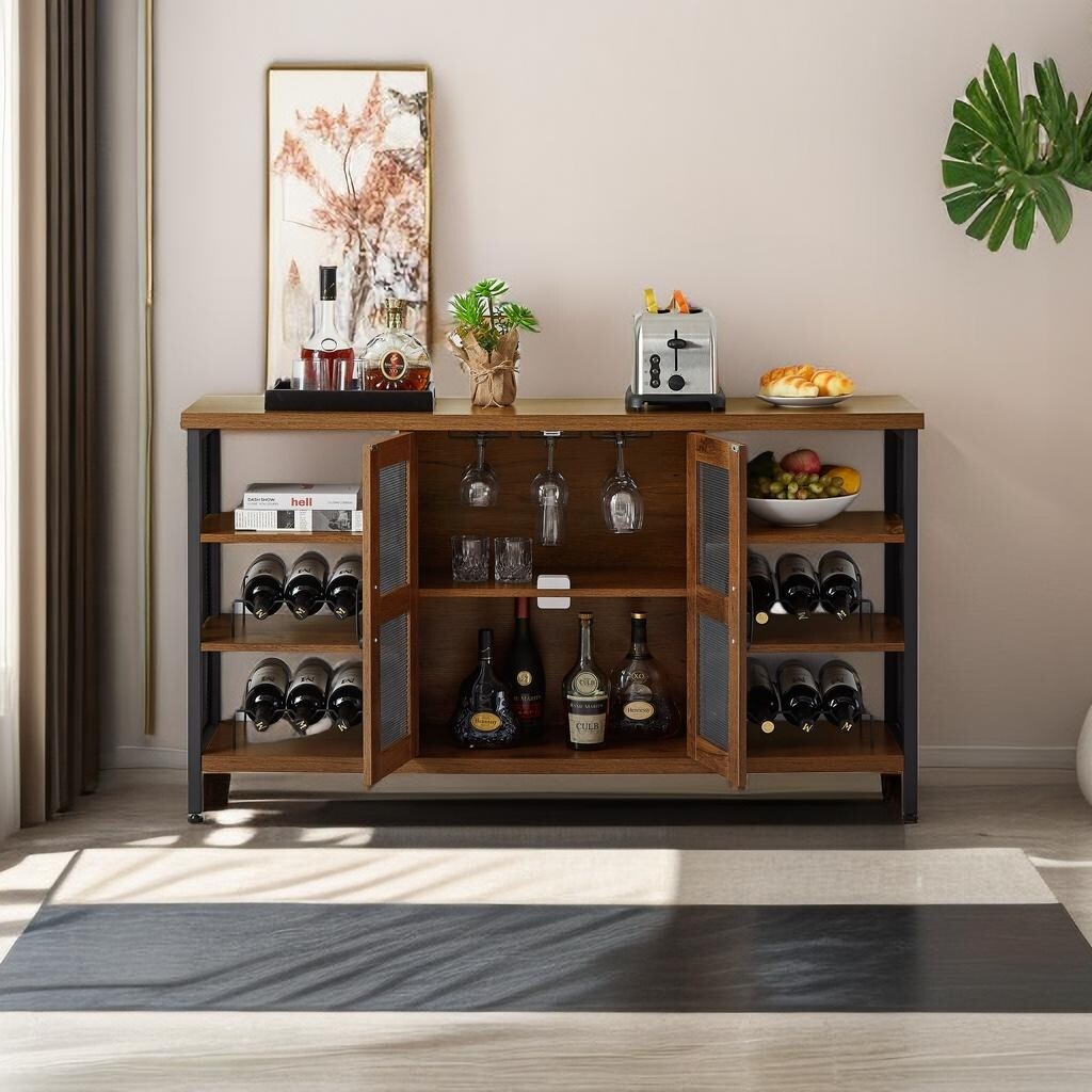 Inbuilt wine rack sales