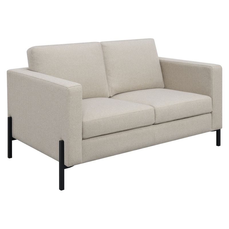 Dulcie 3-piece Upholstered Loose Back Sofa Set