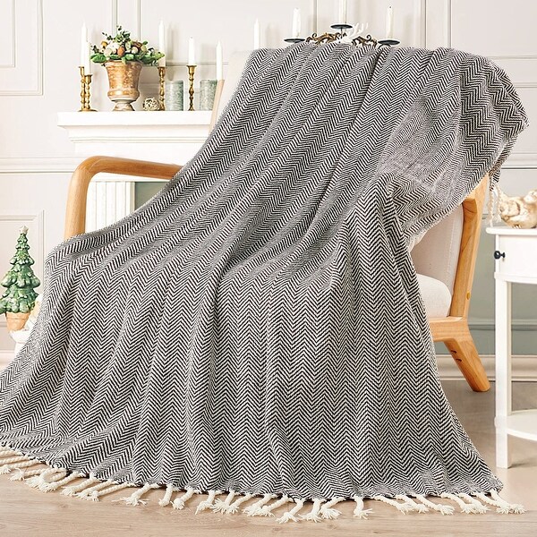 Amazon.com: XSCQ Knitted Throw for Sofa and Bed, Knitted