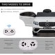 preview thumbnail 6 of 5, 12V Mercedes Benz AMG GLC63S Coupe Electric Ride-On Car for Toddlers with Remote Control, MP3, Horn, and Suspension