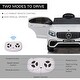 preview thumbnail 6 of 5, Licensed Mercedes-Benz AMG GLC63S Coupe 12V Kids Ride On Car with Remote, MP3