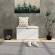 preview thumbnail 16 of 16, HOMCOM Shoe Bench with Padded Seat Cushion and Flip-Drawer, Entryway Bench Holds up to 265lb, Shoe Cabinet