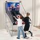 preview thumbnail 2 of 32, Dual Shot Basketball Arcade Game with 8 Game Modes and 4 Balls - 81" x 43" x 81" Blue
