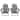 Polytrends Aderson Outdoor Poly Adirondack Chair with Cupholders (Set of 2)