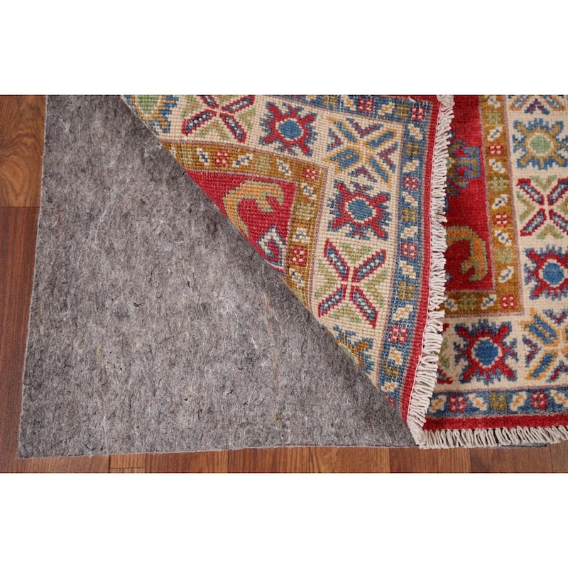 Kazak Oriental Accent Rug Hand-Knotted Traditional Wool Carpet - 2'1" x 3'0"