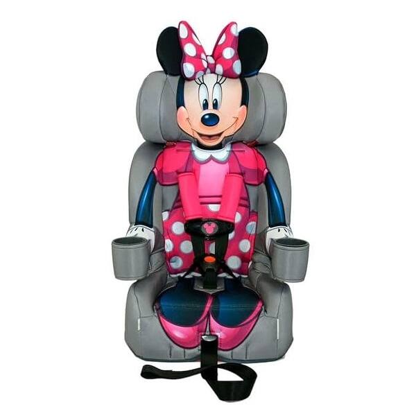 slide 2 of 10, Disney Minnie Mouse 2-in-1 Car Seat by KidsEmbrace Pink