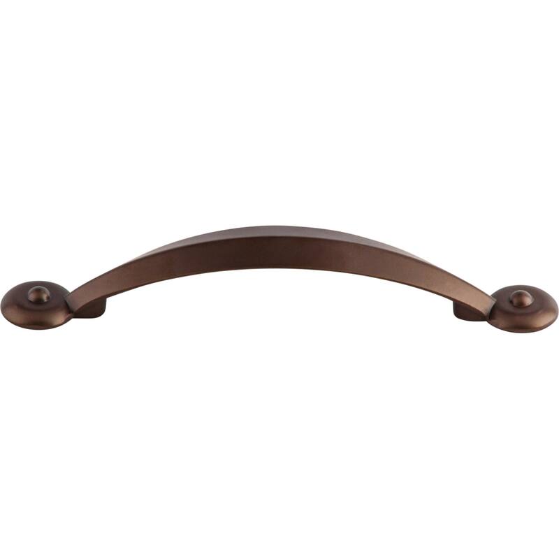 Top Knobs Angle 3-3/4 Inch Center to Center Handle Cabinet Pull from - Oil Rubbed Bronze