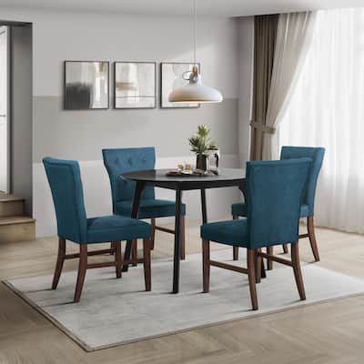 CraftPorch Mid-Century Modern 5-Piece Wooden Dining Chair