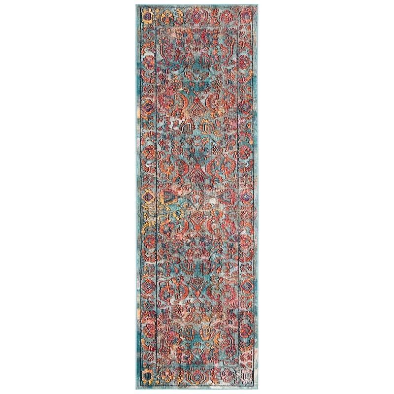 SAFAVIEH Crystal Liljana Vintage Boho Oriental Rug