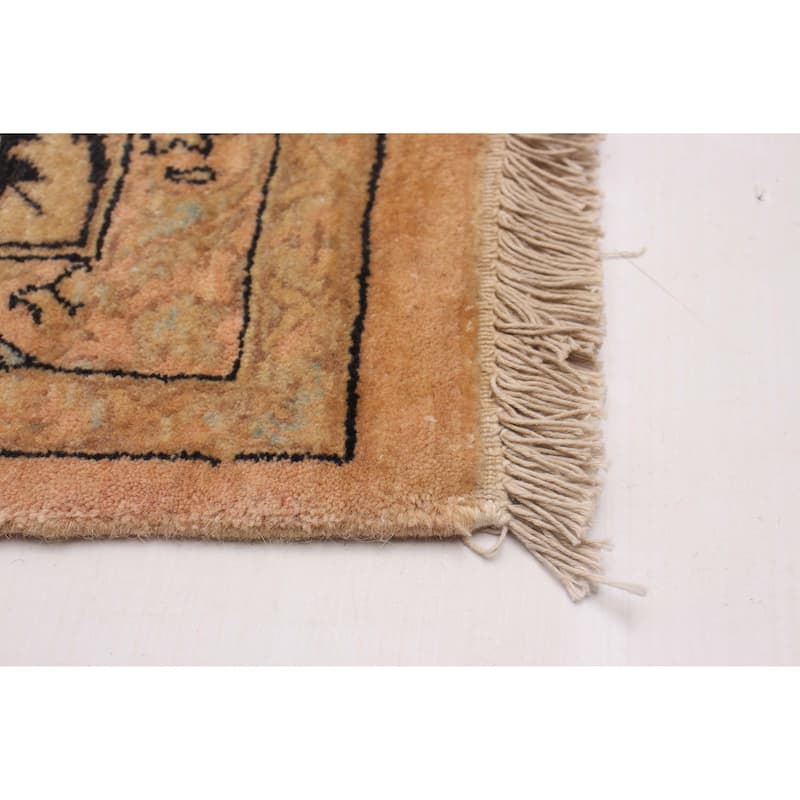 ECARPETGALLERY Hand-knotted Pako Persian 18 Of 20 Salmon Wool Rug - 4'6 x 7'1