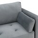 preview thumbnail 27 of 28, Nestfair L-Shape Upholstered Sectional Sofa with Two Pillows
