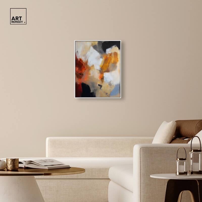 Earth and Fire I Canvas by Art Remedy