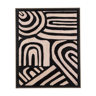 Clay Pattern II Framed Art Print