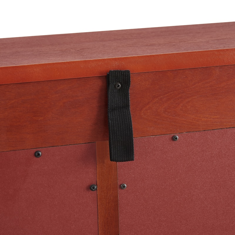 GDF Studio - Display Cabinet with Adjustable Shelves and Drawer.