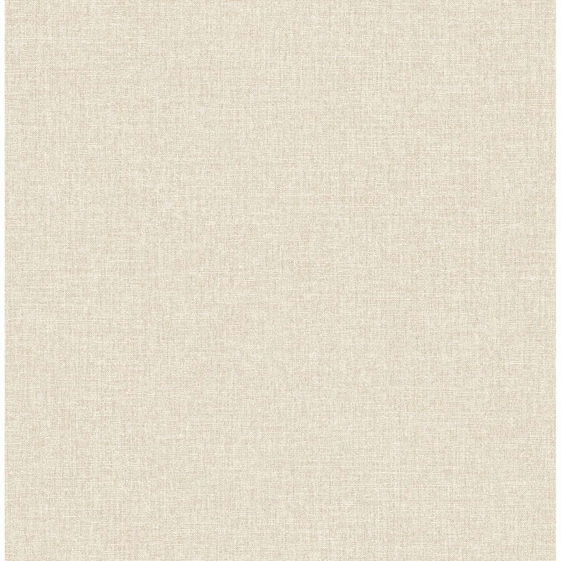 Brewster Glen Beige Linen Wallpaper