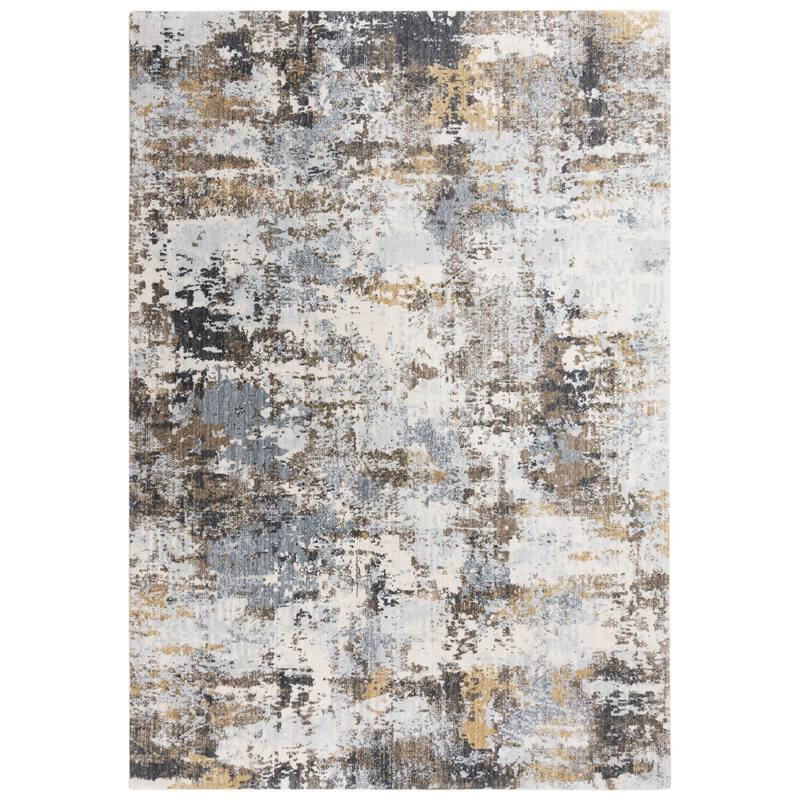 Alora Decor Jade Transitional Blue/Multi Recycled Polyester Area Rug