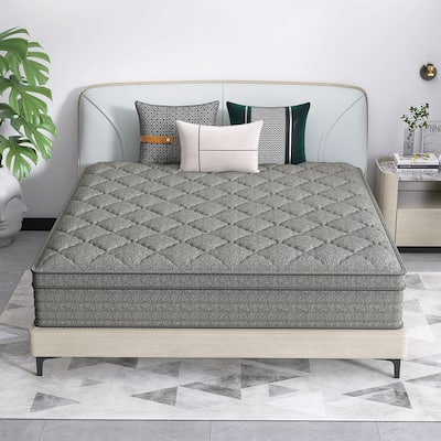 14 Inch Hybrid Mattress in a Box with Gel Memory Foam
