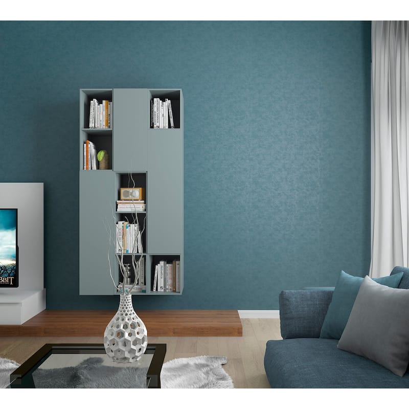 Galerie Wallcoverings Flora Plain Texture Vinyl on Non-woven Lustre Wallpaper Roll