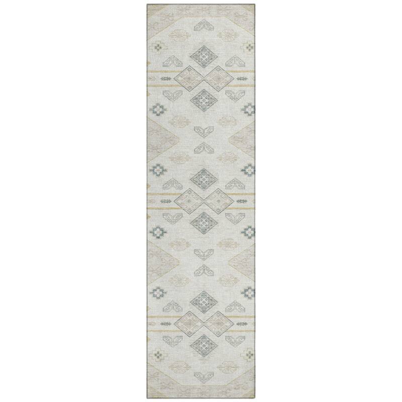 Machine Washable Indoor/ Outdoor Global Hiawatha Chantille Rug