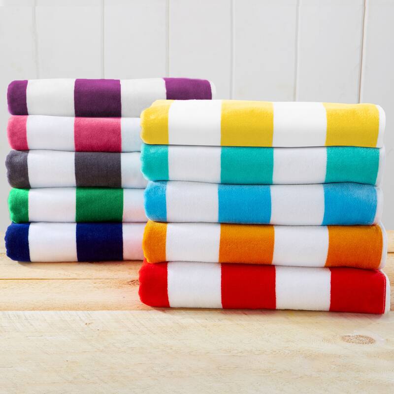 Linery & Co. Cotton Cabana Beach Towel