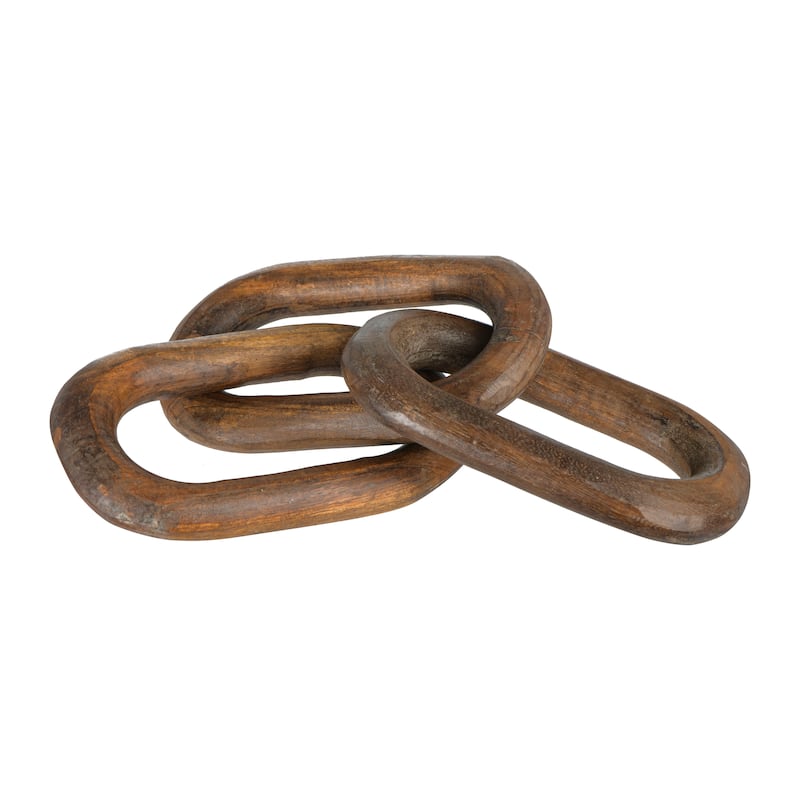 Reclaimed Wood Chain with 3 Links