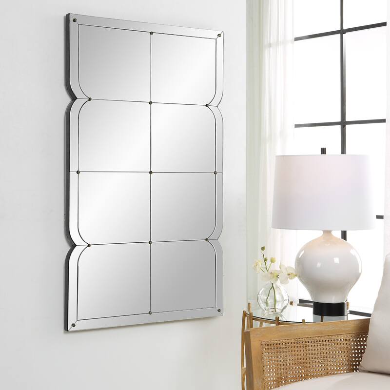 Uttermost 09903 Calgary 30" W x 50" H Rectangular Framed Bathroom