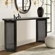preview thumbnail 2 of 16, 60" Solid Rattan Console Table