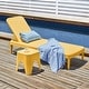 preview thumbnail 30 of 37, Mahina Resin Outdoor Chaise Lounge Chair by Havenside Home Gold