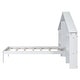 preview thumbnail 27 of 40, Wooden platform bed in house shape