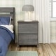 preview thumbnail 5 of 33, Max and Lily Farmhouse Nightstand with 2 Drawers