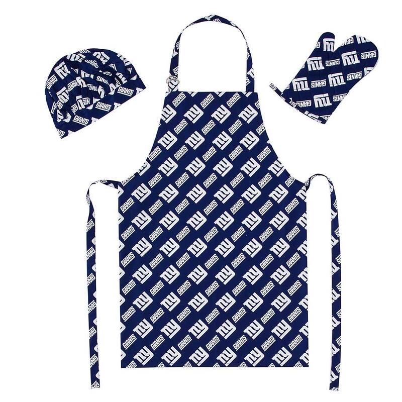 NFL Officially Licensed 3-piece BBQ Apron, Mitt, Hat Set