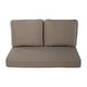preview thumbnail 9 of 163, Haven Way Universal Outdoor Deep Seat Loveseat Cushion Set
